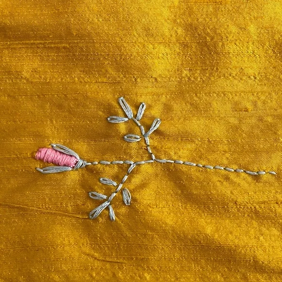 SALE! NWOT Wilson Stokoe Slub Silk Knee Length Skirt ~ Size 10 (US) - Picture 6 of 9